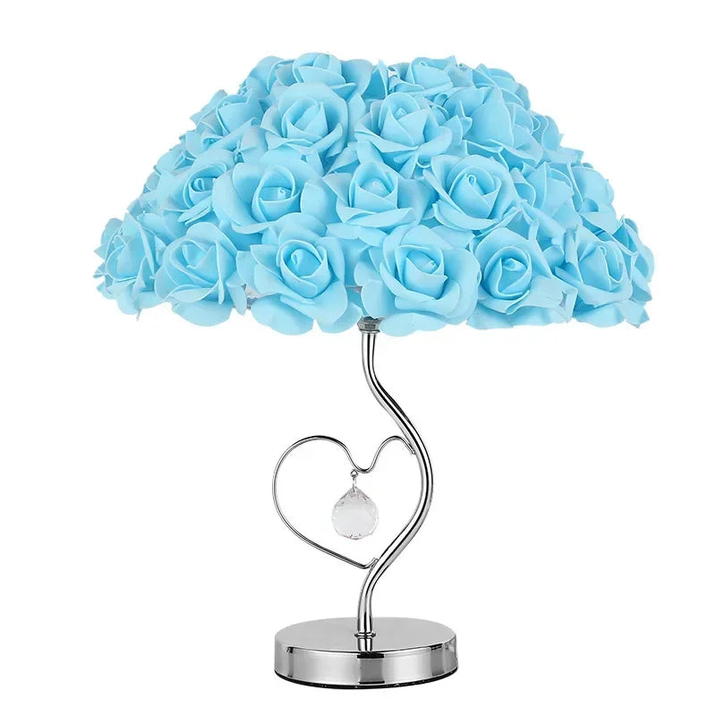 European Creative Lamp Rose Flower