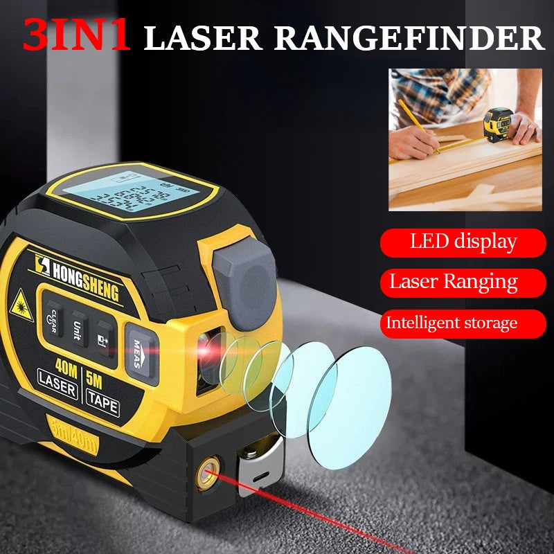 Laser Tape Measure Meter Infrared High-precision Intelligent Electronic