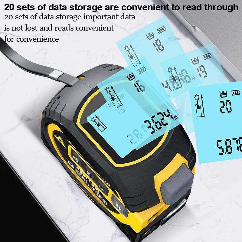 Laser Tape Measure Meter Infrared High-precision Intelligent Electronic