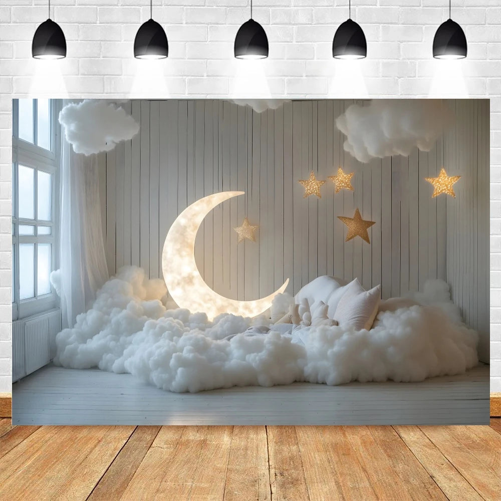 Newborn Baby Birthday Party Backdrop for Photography