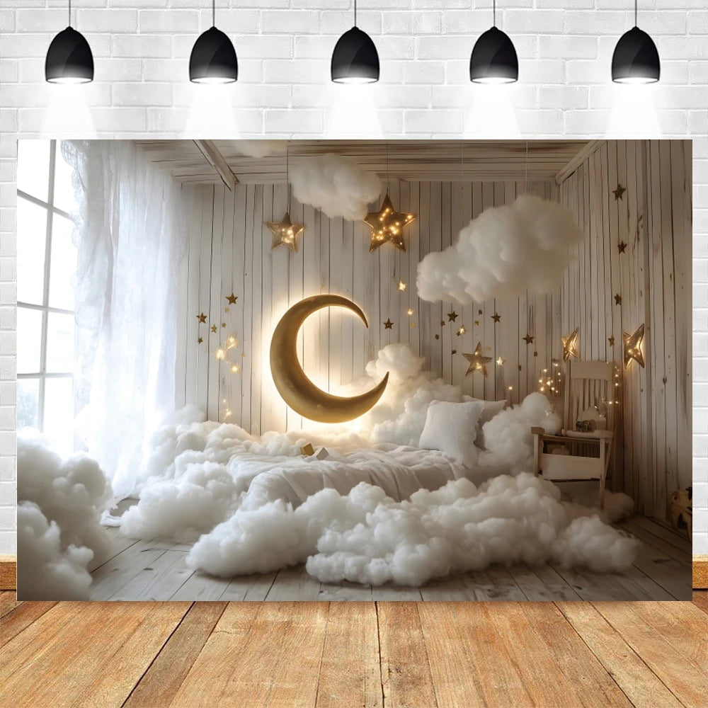 Newborn Baby Birthday Party Backdrop for Photography