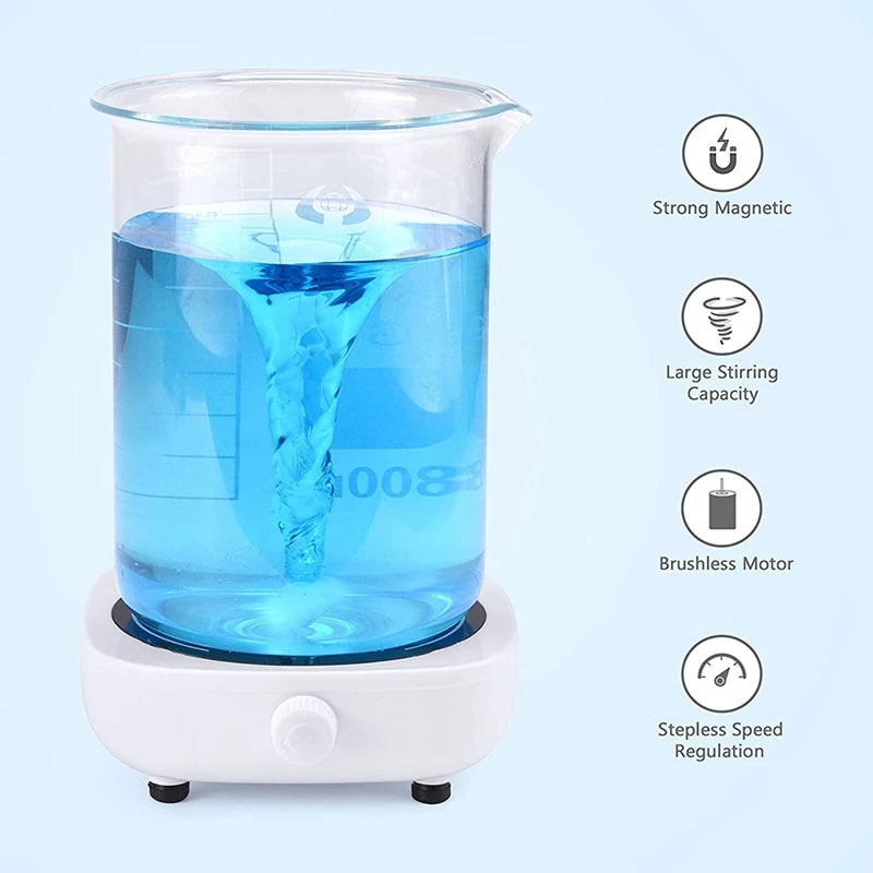 Magnetic Stirrer Mini Lab Stir Mixer Portable